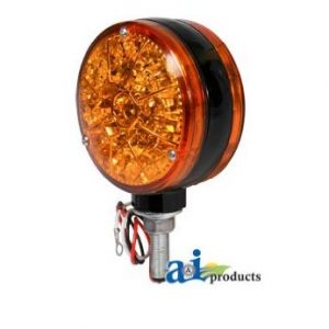 Lumière de sécurité; Ambre, LED, 12 volts CASEIH (A-28A43)
