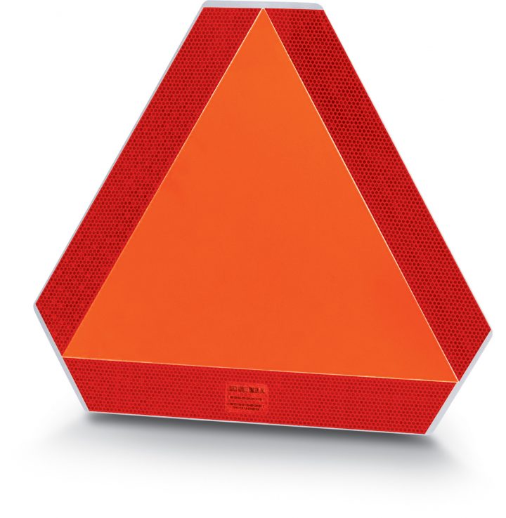 Triangle de sécurité adhésif 14x16 CASEIH (A-6A61)