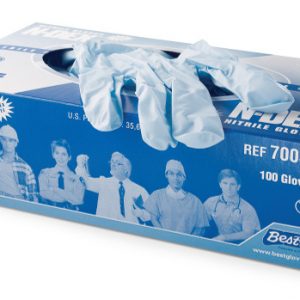 N-DEX Gants en nitrile large, 100 / boîte (HW1450BXL)