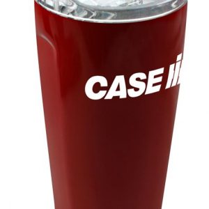 Tasse rouge avec couvercle transparent Case IH (IH09-2832)
