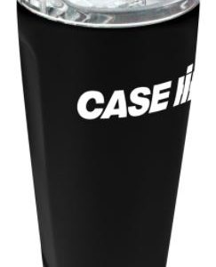 Tasse noir Case IH avec couvercle transparent (IH09-2833)
