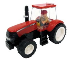Tracteur Case IH avec fermier - 48 pièces (IMX39500)