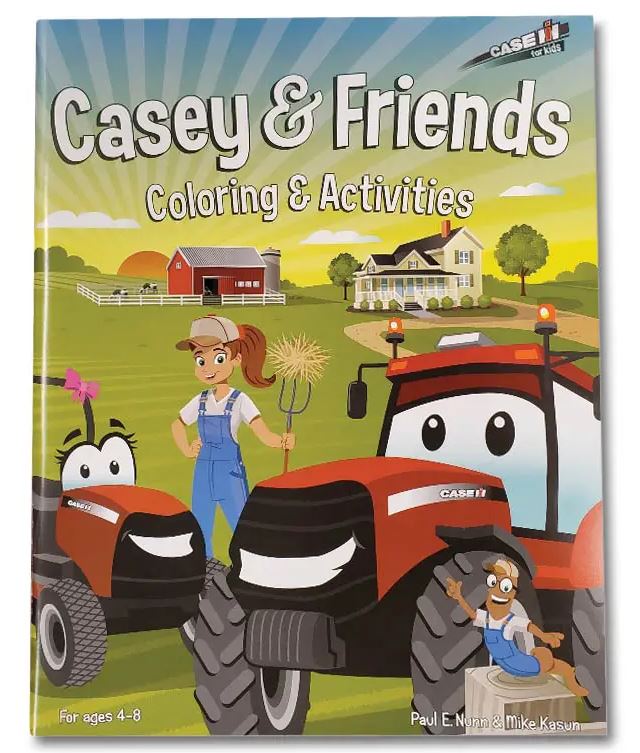 Livre de coloriage et activités Casey and Friends (ZFN44217)