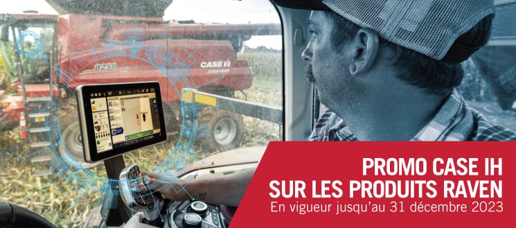 Spéciaux Case IH sur les produits RAVEN